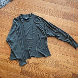 Olive Green Cardigan